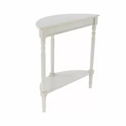 Grayson Lane 32-in X 32-in Wood Traditional Console Table - Light Grey -GRAYSON LANE SHOP 330859035 AlternateImage6