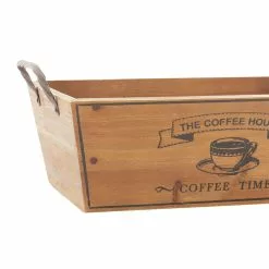 Grayson Lane Farmhouse Tray Natural Brown Wood - Set Of 2 -GRAYSON LANE SHOP 330859052 AlternateImage3