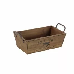 Grayson Lane Farmhouse Tray Natural Brown Wood - Set Of 2 -GRAYSON LANE SHOP 330859052 AlternateImage5
