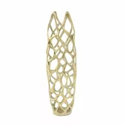 Grayson Lane Contemporary Gold Aluminum Vase -GRAYSON LANE SHOP 330859645 AlternateImage5