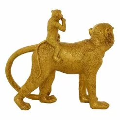 Grayson Lane Eclectic Gold Resin Monkey Sculpture -GRAYSON LANE SHOP 330859657 AlternateImage5