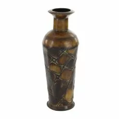 Grayson Lane Brown Metal Vases - Set Of 3 -GRAYSON LANE SHOP 330859676 AlternateImage5