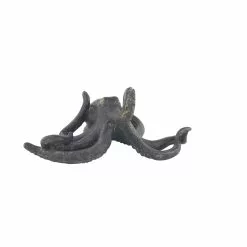 Grayson Lane Black Polystone Octopus Sculpture