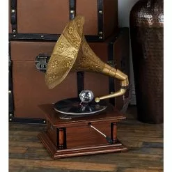 Grayson Lane Copper And Metal Gramophone 8 Grayson Lane Copper And Metal Gramophone -GRAYSON LANE SHOP 330859696 AlternateImage1