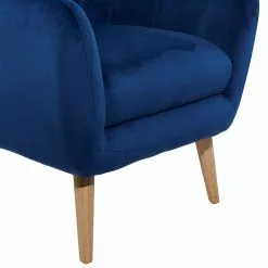 Grayson Lane Modern Blue Polyester Blend Accent Chair -GRAYSON LANE SHOP 330859741 AlternateImage4