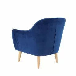 Grayson Lane Modern Blue Polyester Blend Accent Chair -GRAYSON LANE SHOP 330859741 AlternateImage5