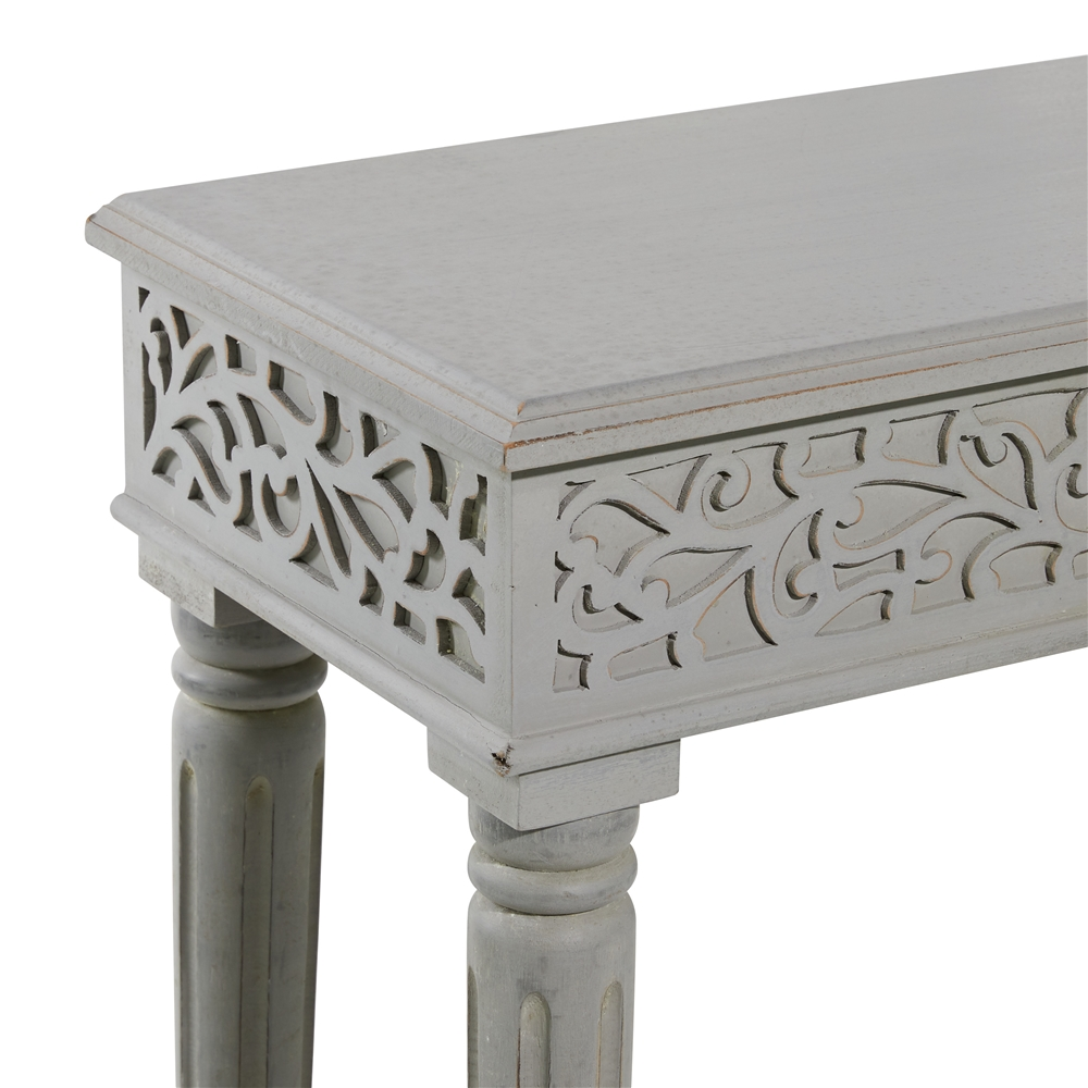 Grayson Lane Gray Farmhouse Console Table 2 Grayson Lane Gray Farmhouse Console Table - Image 2