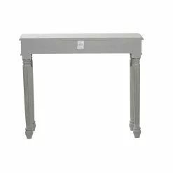 Grayson Lane Gray Farmhouse Console Table
