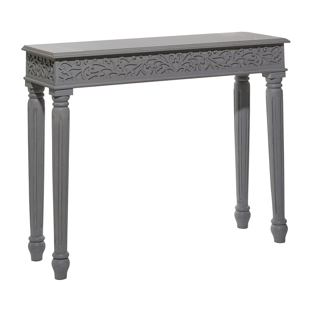 Grayson Lane Gray Farmhouse Console Table 6 Grayson Lane Gray Farmhouse Console Table - Image 6