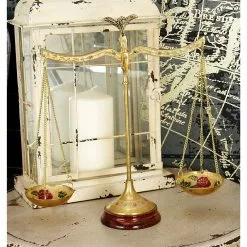 Grayson Lane Gold Brass Scale 7 Grayson Lane Gold Brass Scale -GRAYSON LANE SHOP 330859817 AlternateImage1