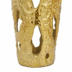 Grayson Lane Gold Aluminum Vases - Set Of 2 -GRAYSON LANE SHOP 330859821 AlternateImage2