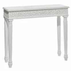 Grayson Lane White Farmhouse Console Table -GRAYSON LANE SHOP 330859837 MainImage 001