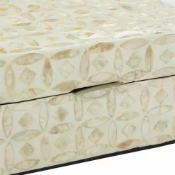 Grayson Lane Beige Mother Of Pearl Boxes - Set Of 2 -GRAYSON LANE SHOP 330859865 AlternateImage3