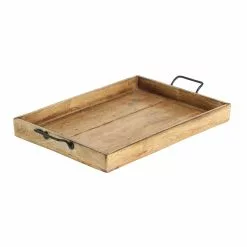 Grayson Lane Rustic Brown Mango Wood Trays - Set Of 3 -GRAYSON LANE SHOP 330859883 AlternateImage5