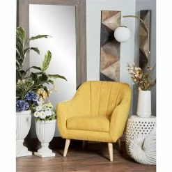 Grayson Lane Modern Yellow Polyester Blend Accent Chair 9 Grayson Lane Modern Yellow Polyester Blend Accent Chair -GRAYSON LANE SHOP 330859906 AlternateImage1