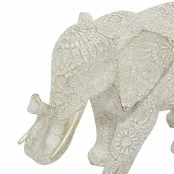 Grayson Lane White Resin Elephant Sculpture -GRAYSON LANE SHOP 330859916 AlternateImage2