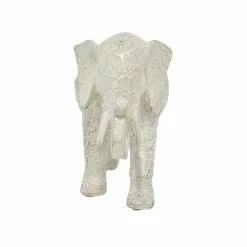 Grayson Lane White Resin Elephant Sculpture -GRAYSON LANE SHOP 330859916 AlternateImage3