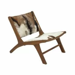 Grayson Lane Rustic Brown Genuine Leather Accent Chair 8 Grayson Lane Rustic Brown Genuine Leather Accent Chair -GRAYSON LANE SHOP 330859931 AlternateImage5