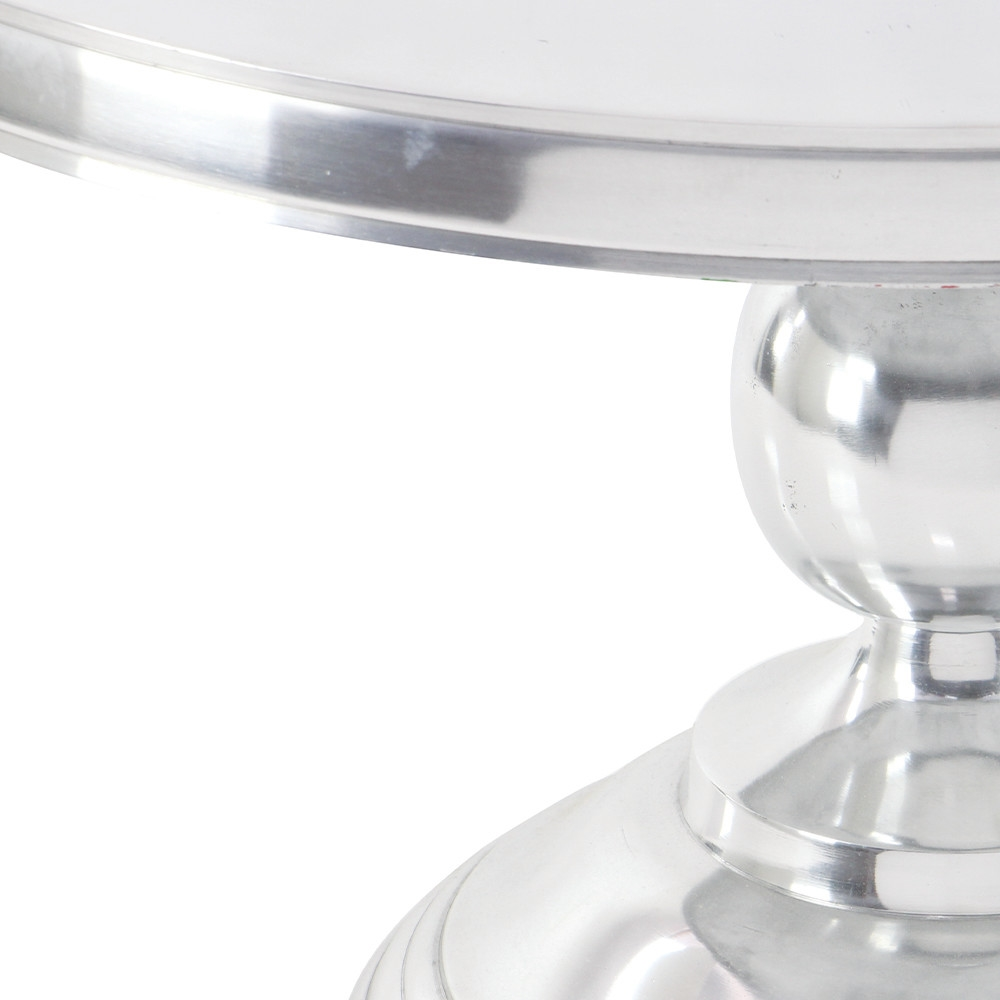 Grayson Lane Silver Metal Coffee Table 2 Grayson Lane Silver Metal Coffee Table - Image 2