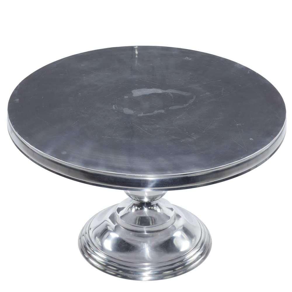 Grayson Lane Silver Metal Coffee Table 5 Grayson Lane Silver Metal Coffee Table - Image 5