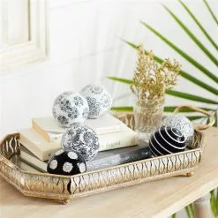 Grayson Lane Black And White Ceramic Vase Fillers - Set Of 6 7 Grayson Lane Black And White Ceramic Vase Fillers - Set Of 6 -GRAYSON LANE SHOP 330860057 AlternateImage1