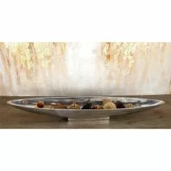 Grayson Lane Silver Aluminum Boat Tray -GRAYSON LANE SHOP 330860073 AlternateImage1