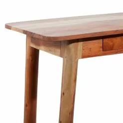 Grayson Lane 29-in X 45-in Modern Console Table - Natural Brown Wood -GRAYSON LANE SHOP 330861471 AlternateImage4