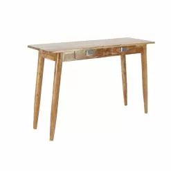 Grayson Lane 29-in X 45-in Modern Console Table - Natural Brown Wood