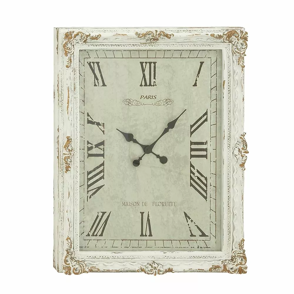 Grayson Lane Analog Rectangle Wall Standard Clock - 36-in X 27-in 5 Grayson Lane Analog Rectangle Wall Standard Clock - 36-in X 27-in - Image 5