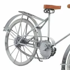Grayson Lane 10-in X 19-in Bicycle Vintage Sculpture - Silver Metal 10 Grayson Lane 10-in X 19-in Bicycle Vintage Sculpture - Silver Metal -GRAYSON LANE SHOP 330861480 AlternateImage2