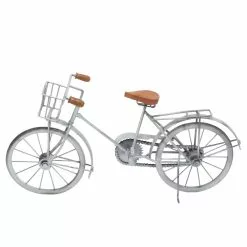 Grayson Lane 10-in X 19-in Bicycle Vintage Sculpture - Silver Metal 11 Grayson Lane 10-in X 19-in Bicycle Vintage Sculpture - Silver Metal -GRAYSON LANE SHOP 330861480 AlternateImage4