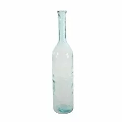 Grayson Lane 40-in X 8-in Farmhouse Vase - Blue Glass -