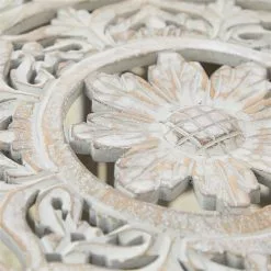 Grayson Lane 18-in X 33-in Eclectic Coffee Table - Light Grey Pine -GRAYSON LANE SHOP 330861550 AlternateImage4