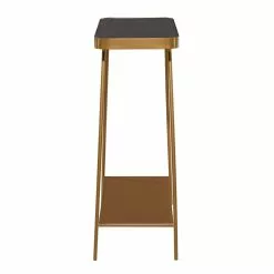 Grayson Lane Grayson Lane 32-in X 32-in Modern Console Table - Gold Metal