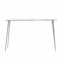 Grayson Lane Grayson Lane 31-in X 50-in Glam Console Table - Silver Aluminum -GRAYSON LANE SHOP 330861569 AlternateImage6