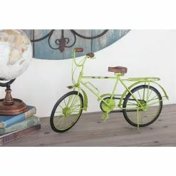 Grayson Lane 12-in X 19-in Bicycle Vintage Sculpture - Green Metal 9 Grayson Lane 12-in X 19-in Bicycle Vintage Sculpture - Green Metal -GRAYSON LANE SHOP 330861574 AlternateImage1