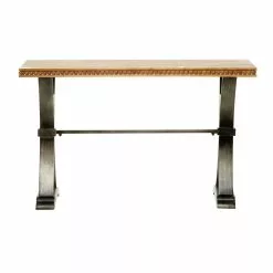Grayson Lane Grayson Lane 31-in X 51-in Industrial Console Table - Brown Wood 12 Grayson Lane Grayson Lane 31-in X 51-in Industrial Console Table - Brown Wood -GRAYSON LANE SHOP 330861634 AlternateImage7
