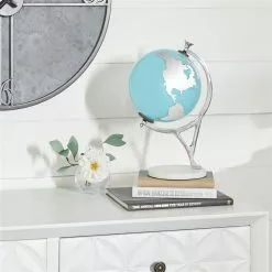 Grayson Lane 13-in X 8-in Modern Globe - Blue Ceramic -GRAYSON LANE SHOP 330861638 AlternateImage1