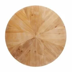 Grayson Lane 18-in X 32-in Modern Coffee Table - Natural Brown Wood And Iron -GRAYSON LANE SHOP 330861656 AlternateImage6