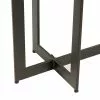 Grayson Lane 52-in X 33-in Industrial Console Table - Brown Wood