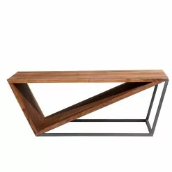 Grayson Lane 45-in X 24-in X 16-in Contemporary Coffee Table - Brown Wood And Metal 12 Grayson Lane 45-in X 24-in X 16-in Contemporary Coffee Table - Brown Wood And Metal -GRAYSON LANE SHOP 330861727 AlternateImage7