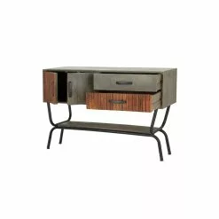 Grayson Lane 30-in X 45-in Modern Console Table - Grey Mango Wood