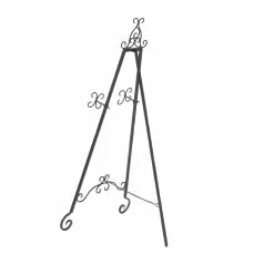 Grayson Lane 46-in X 21-in Traditional Easel - Black Iron -GRAYSON LANE SHOP 330861809 AlternateImage4