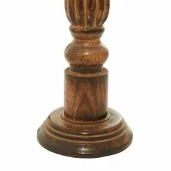 Grayson Lane Set Of 3 24-in, 21-in, 18-in Traditional Candle Holder - Brown Mango Wood 10 Grayson Lane Set Of 3 24-in, 21-in, 18-in Traditional Candle Holder - Brown Mango Wood -GRAYSON LANE SHOP 330861862 AlternateImage3