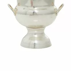 Grayson Lane 10-in X 9-in Traditional Wine Holder Bucket - Silver Metal -GRAYSON LANE SHOP 330861881 AlternateImage3
