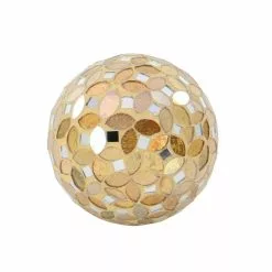 Grayson Lane Set Of 4 4-in Gold Glam Orbs & Vase Filler -Plastic 8 Grayson Lane Set Of 4 4-in Gold Glam Orbs & Vase Filler -Plastic -GRAYSON LANE SHOP 330861888 AlternateImage5