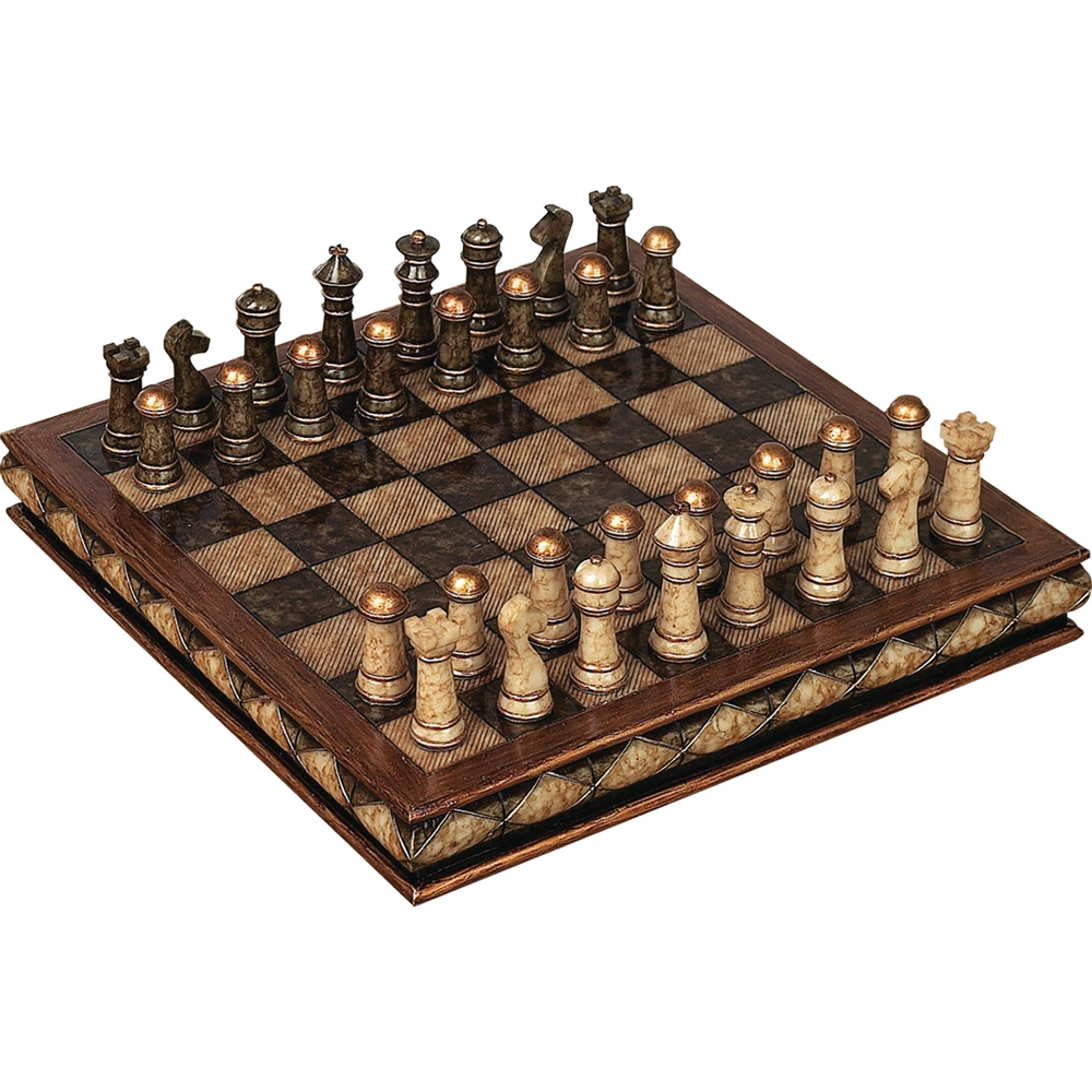 Grayson Lane 3-in X 10-in Chess Board Game 5 Grayson Lane 3-in X 10-in Chess Board Game - Image 5