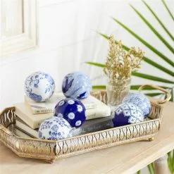 Grayson Lane 6-Piece 3.15-in X 3.15-in Blue Contemporary Orbs And Vase Filler -GRAYSON LANE SHOP 330862080 AlternateImage1