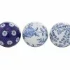 Grayson Lane 6-Piece 3.15-in X 3.15-in Blue Contemporary Orbs And Vase Filler