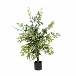 Grayson Lane 38-in Green Artificial Ficus Tree